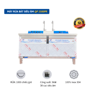 Máy rửa bát sóng siêu âm QP 1500PR