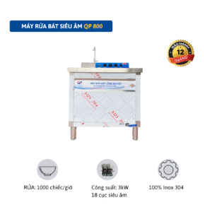 Máy rửa bát sóng siêu âm QP 800PR