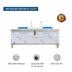 Máy rửa bát sóng siêu âm QP 2400PR