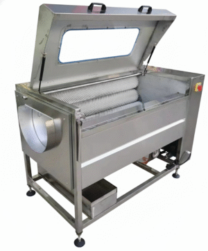 rau củ 1200 Máy rửa cạo vỏ củ quả QP100