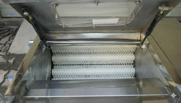 Máy rửa cạo vỏ củ quả QP150